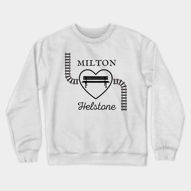 North and South Train Station Crewneck Sweatshirt by GloryDaysMerch